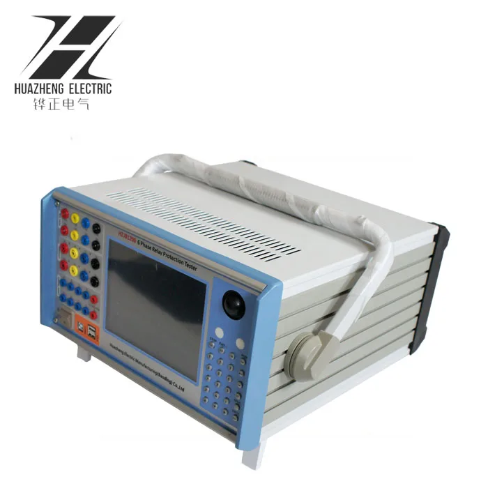 HZJB-1200 микрокомпьютер вторичный ток впрыска тесты комплект/шесть фазы реле защиты тестер