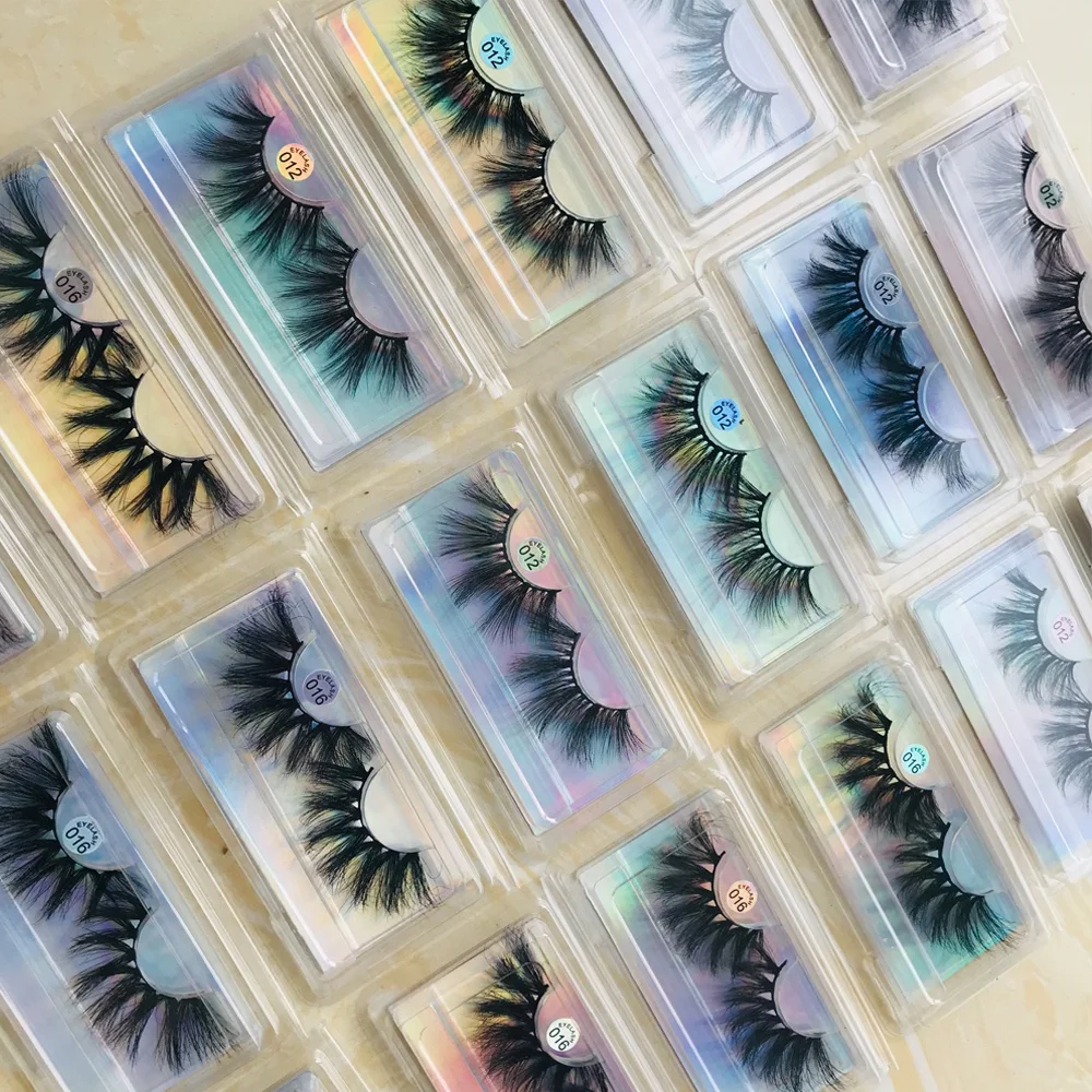 
qdnicetime Lashes Black Cotton Stalk False Eyelashes Terrier and Fur Material customized 3d mink lashes 