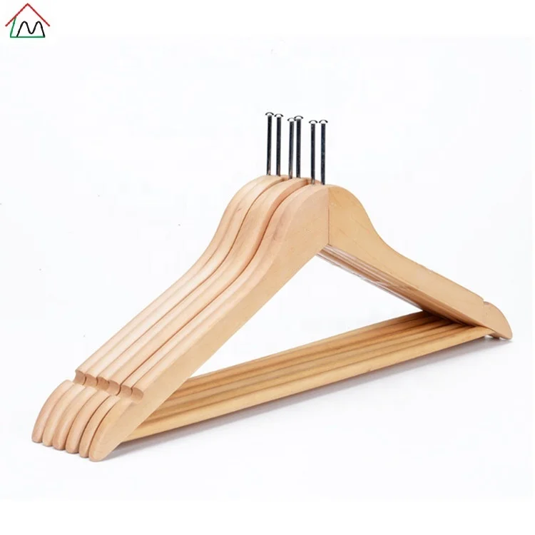 LMH6600 Hot Sale Hotel Anti-theft Hangers Clothes Wooden Hangers