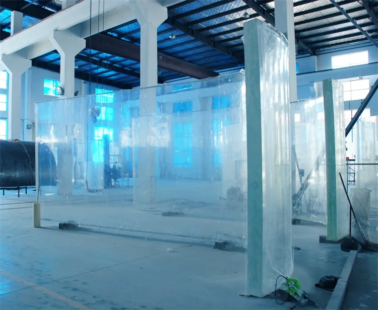  Изогнутый акриловый аквариум с акриловым листом