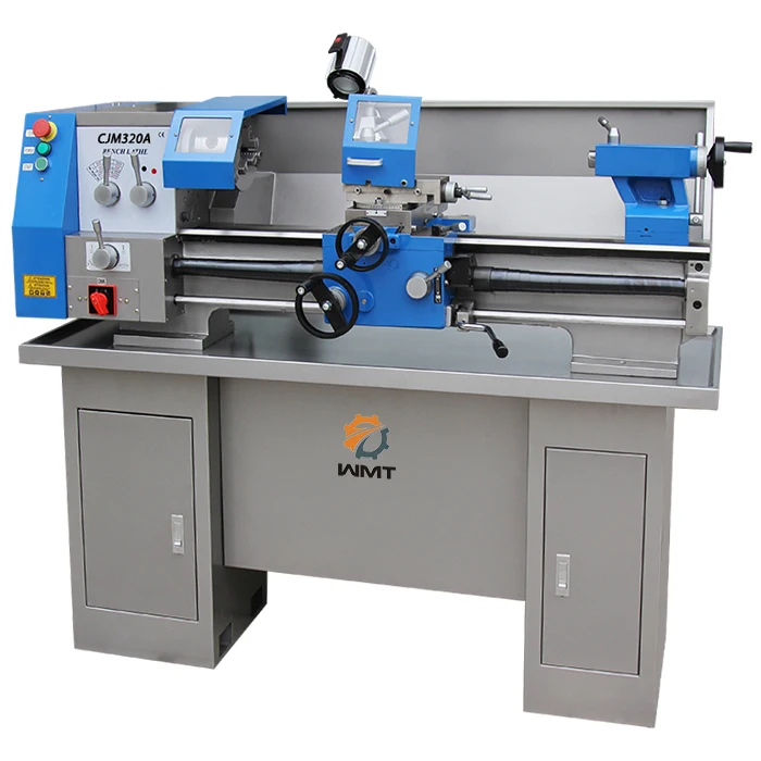 
CJM320A 330mm swing over bed mini metal bench lathe with short delivery time in China 