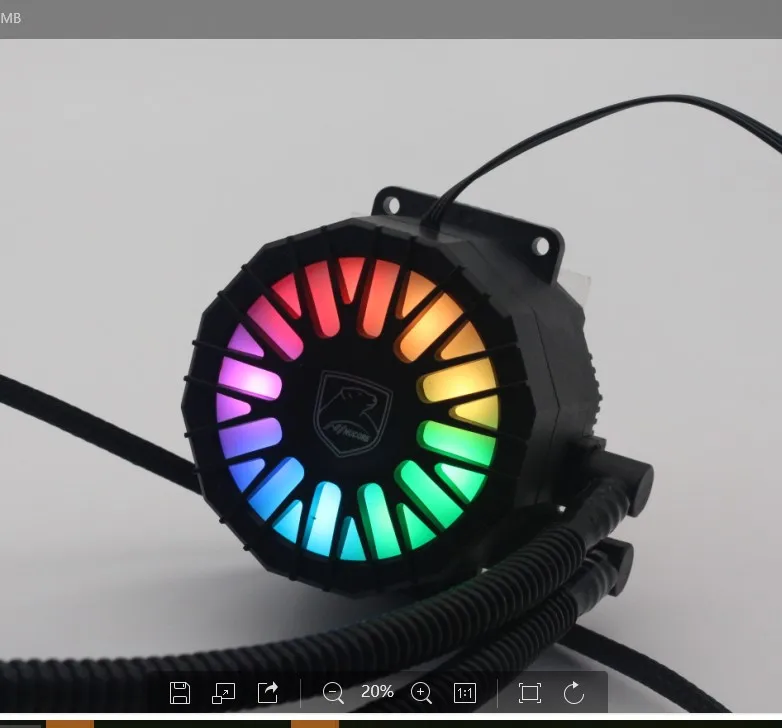 
12v Computer Case Liquid 120 Cpu RGB Fan Water Cooling with 12025 rgb cooling fan water cooling kit pc 
