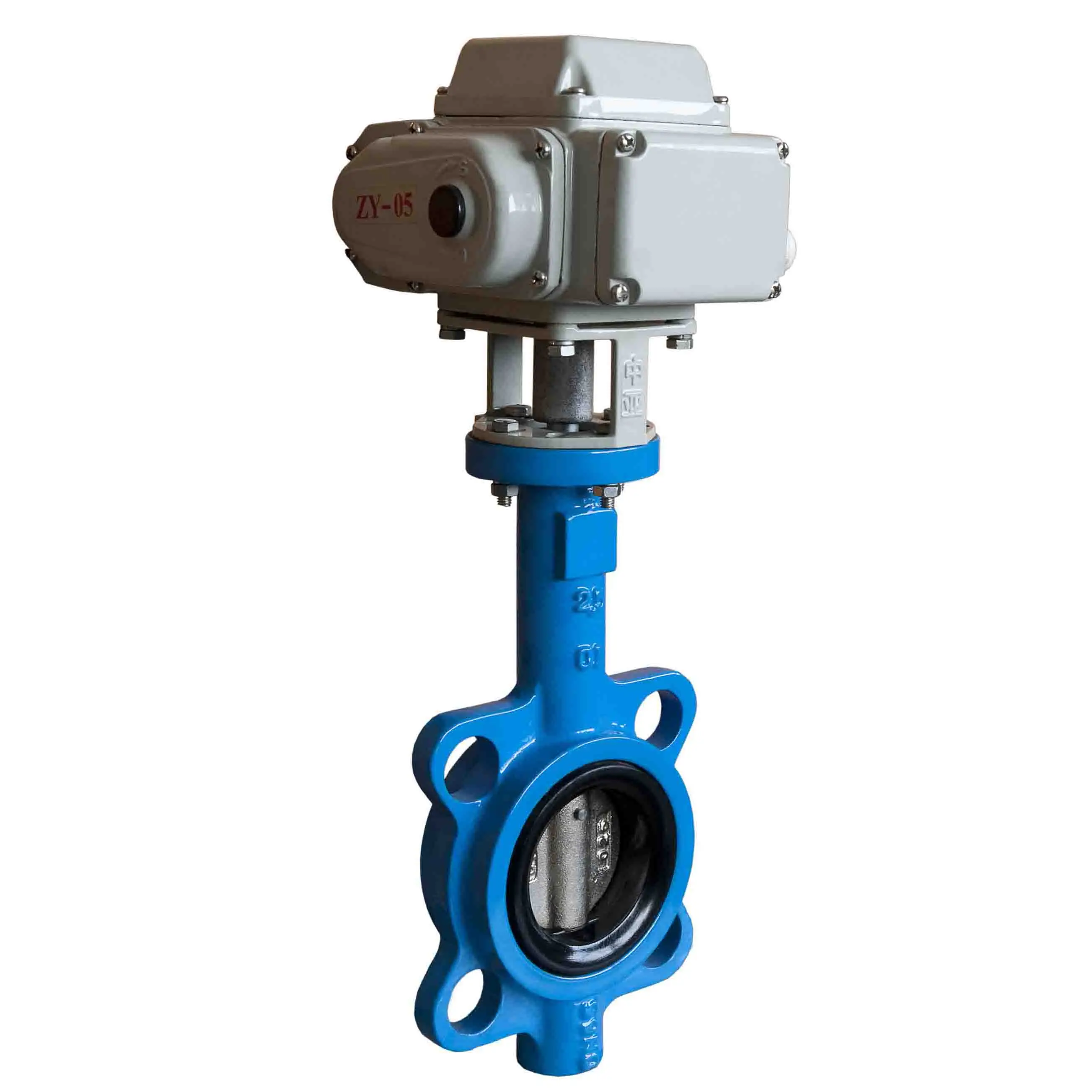 
Wafer Type Butterfly Valve with Pneumatic actuator 