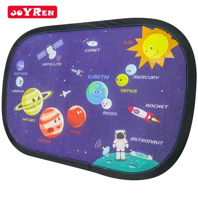 Customized car sun visor baby shades for car windows car sunshade for kid