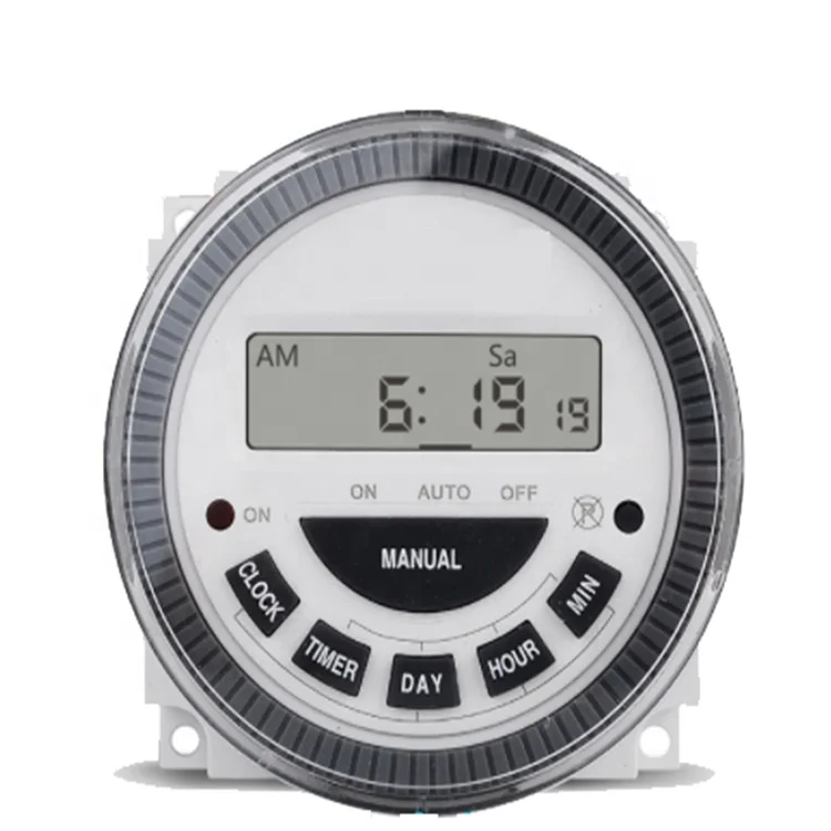 factory priceTM619  Digital Weekly Programmable 12V DC Timer Switch with  listed Relay inside