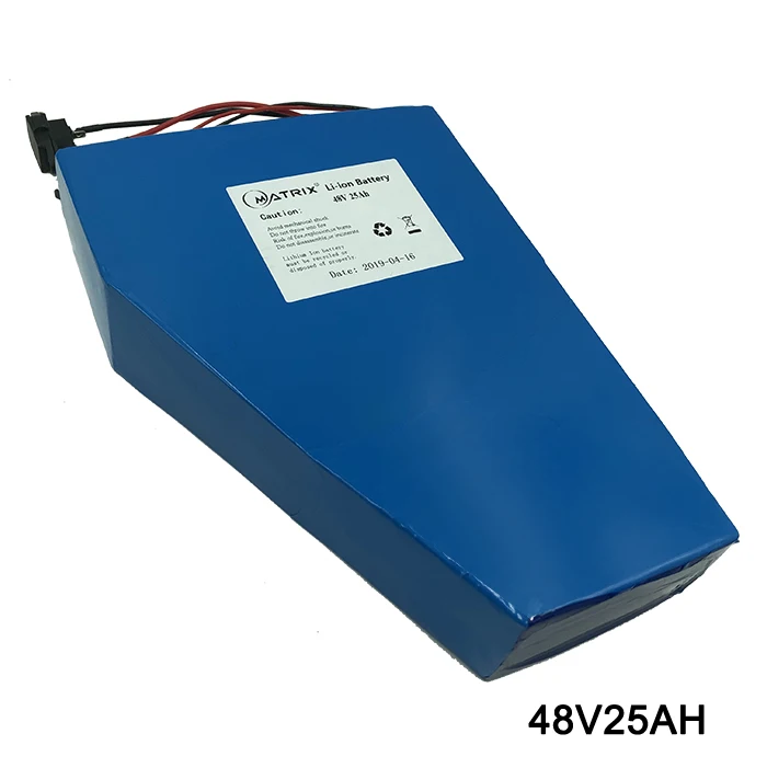 
18650 lithium battery pack 48v ebike battery 25ah approved UN38.3 