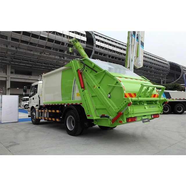 Foton 6cbm to 12cbm good prices  Refuse Compactor Garbage Truck Manufacturers