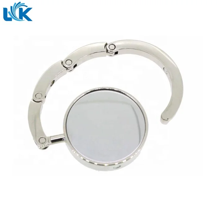 Ladies Ornament Fashionable Beautiful Foldable Handbag Purse Table Hook Bag Hanger