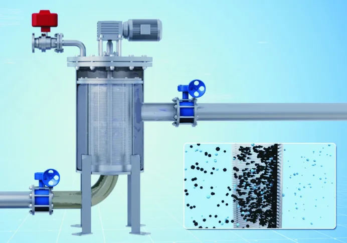 
Industry Water Filtration Automatic Brush Type Self Cleaning Filter for Solid Particle 