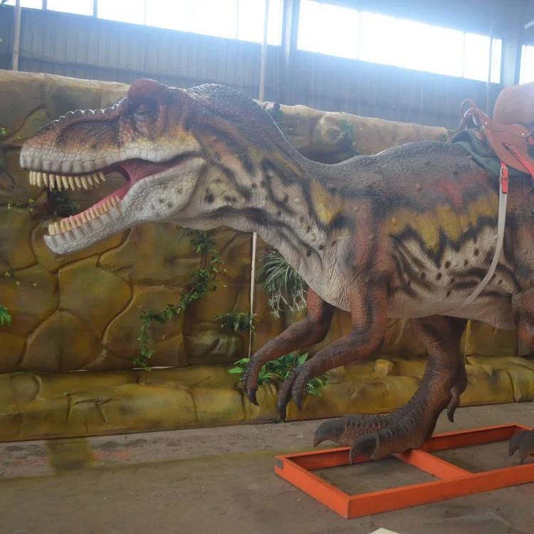 Realistic Animatronic Walking Dinosaur Model For Dinosaur Park