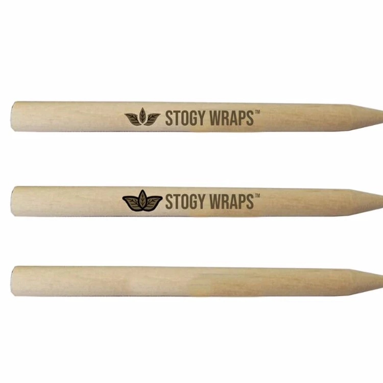 Деревянная бамбуковая палочка для сигары, диаметр 6,0 мм, 7,35 мм, Длина 3,5 дюйма