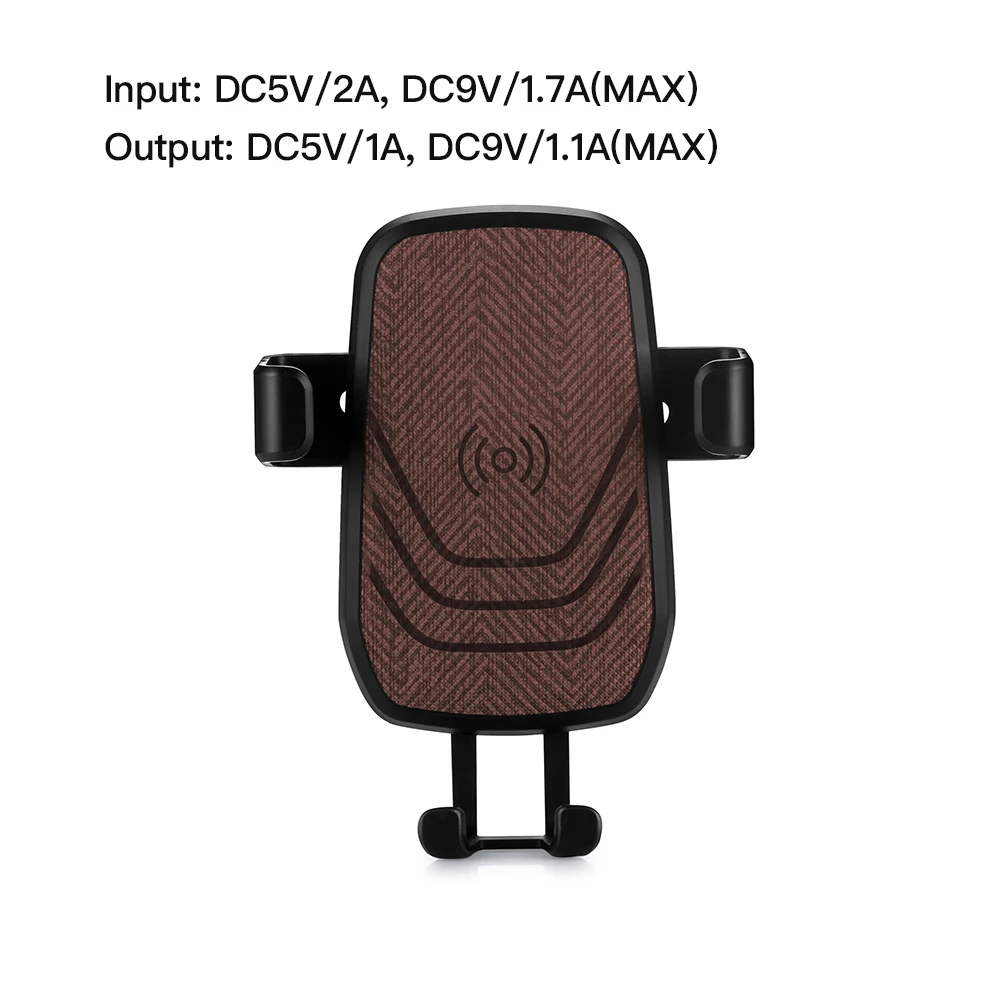 
Wireless Car Charger Automatic Clamping Wireless Charging Phone Holder Mount 15W Car Wireless Charger 