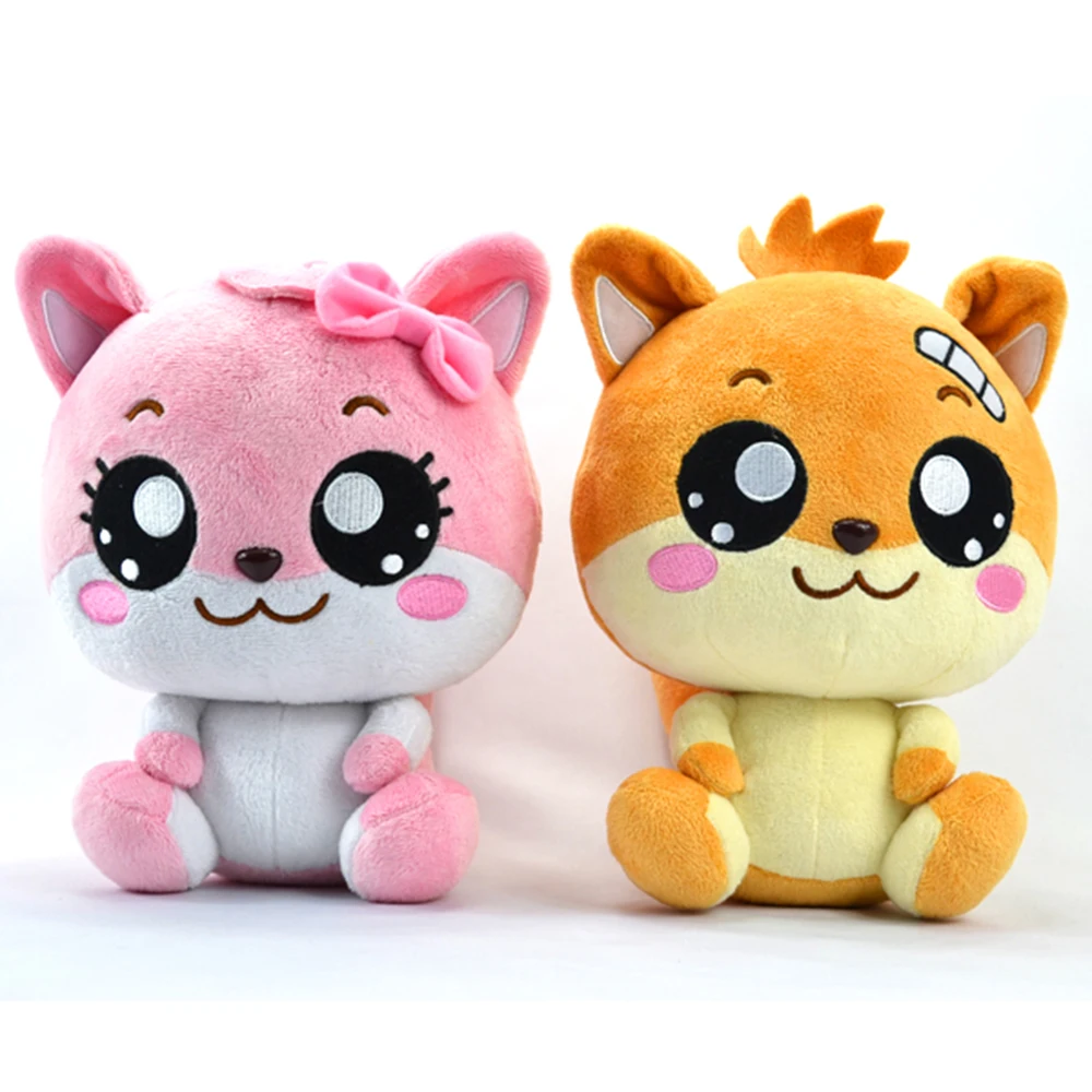 Высокое качество прекрасный романтический подарок игрушка животных, пользовательские Плюшевая белка с большими глазами