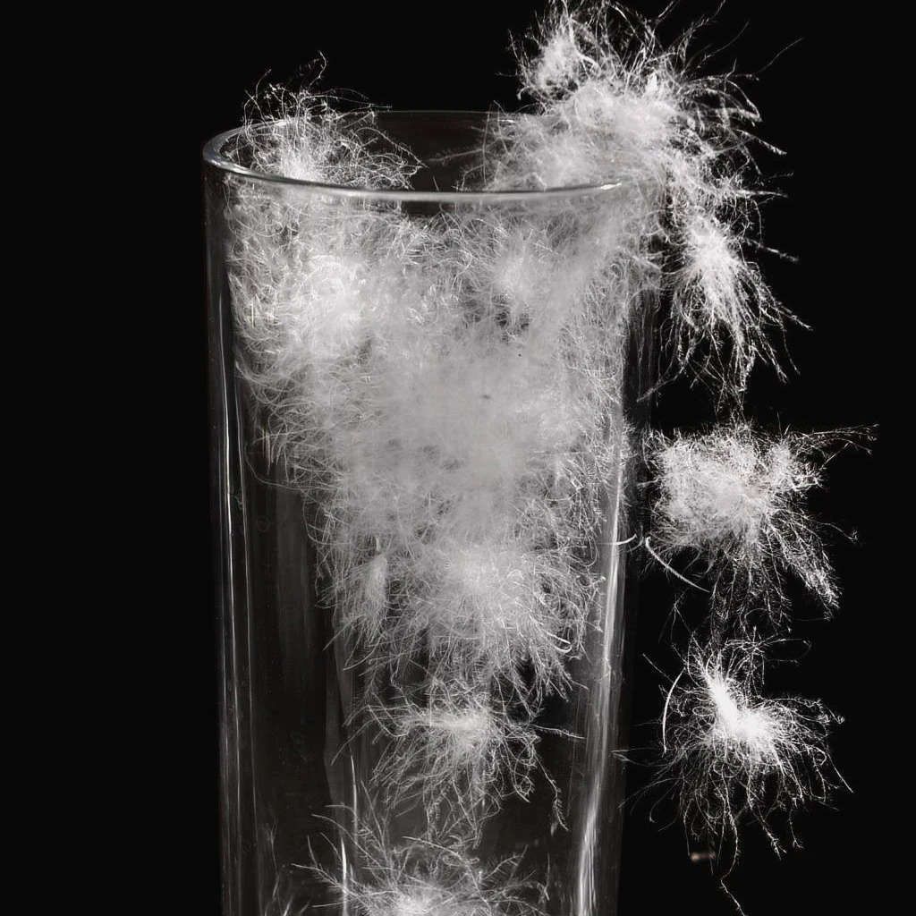 Washed White Goose Down 95% Golden Sticky Down