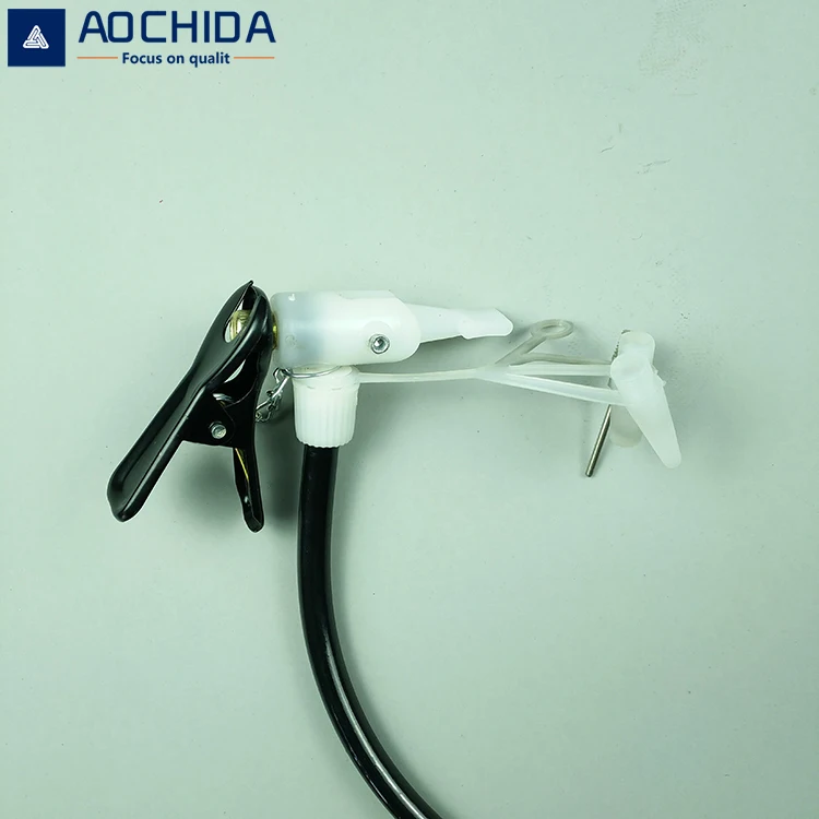 Portable aluminum bicycle pump with excellent quality factory direct sales