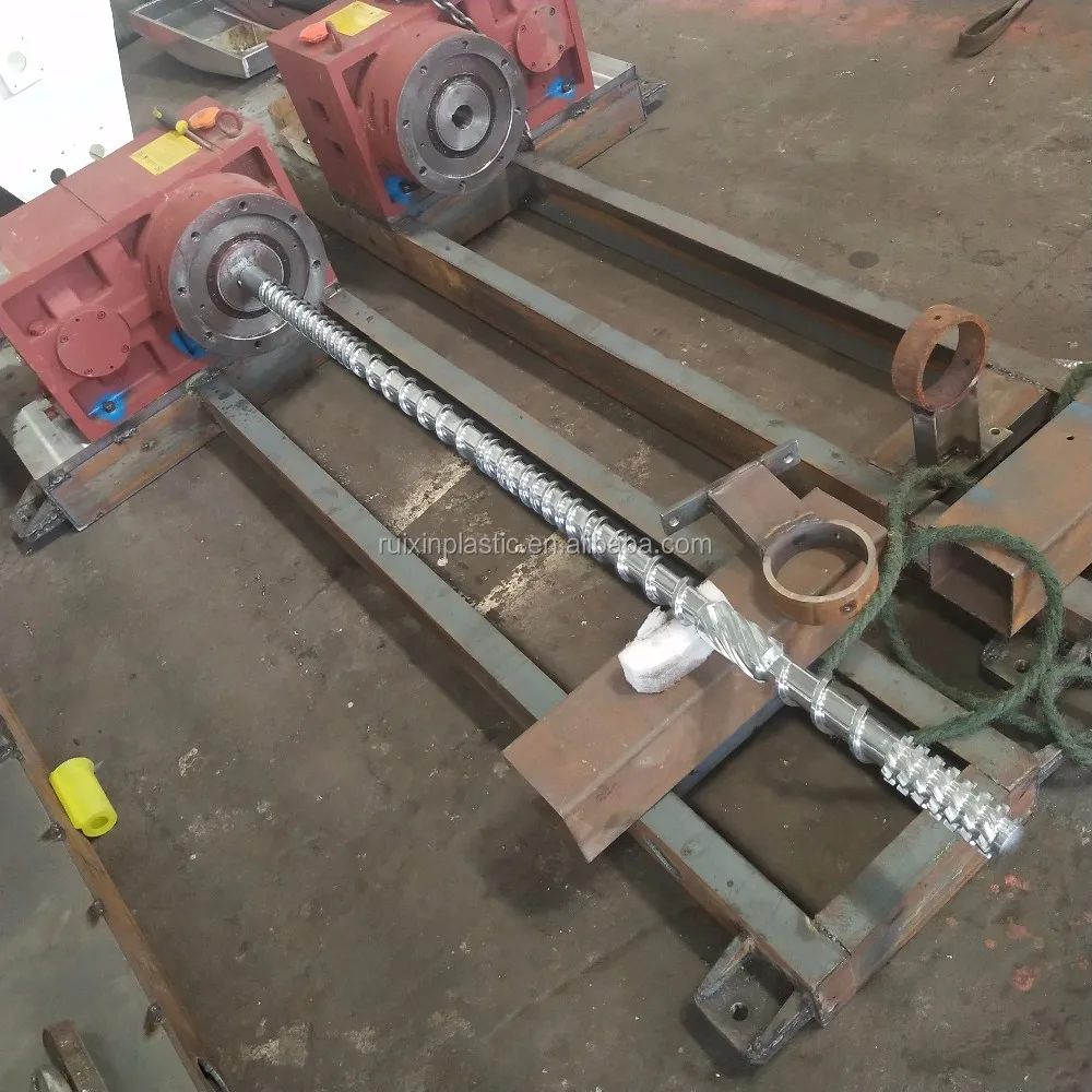 Pe film extruder screw and barrel