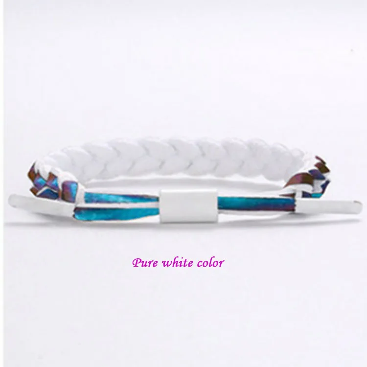 Handmade Adjustable Woven Friendship Bracelet Shoelace Naruto Bracelet for Couple