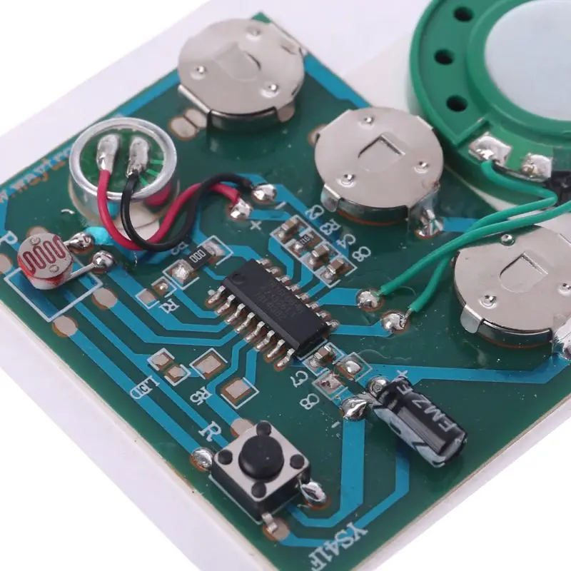 30S 30secs Photosensitive Sound Voice Audio Music Recordable Recorder Board Chip Programmable Music Module for Greeting Card DIY