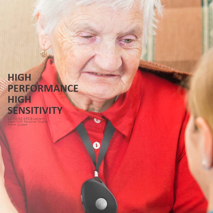 Waterproof GPS Tracker Keychain for Kids Personal Locator GSM SOS Alarm Bracelet with Android App Track View