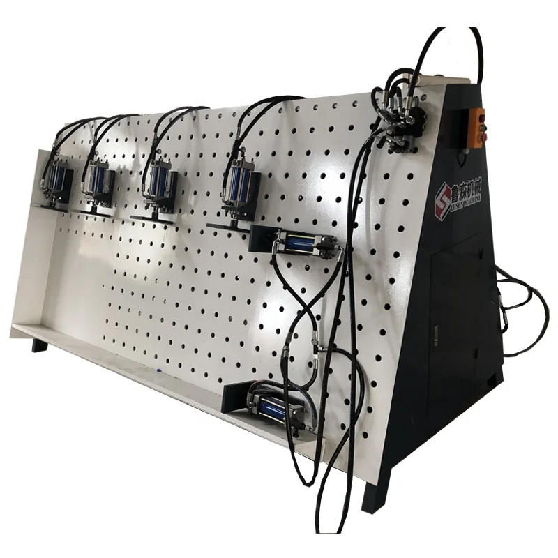 
Double worktable frame assembly woodworking machine for window ,door 