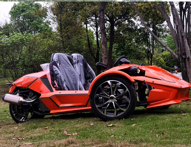 Adult 350cc reverse ztr tricycle convertible petrol