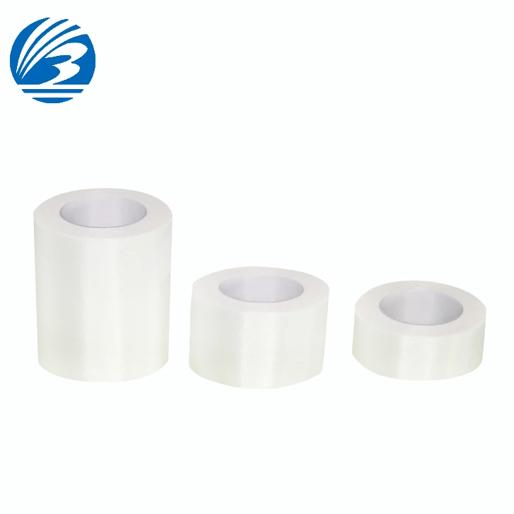 CE ISO 1.25cmX5m New medical consumable surgical disposable white Silk micropore Tape