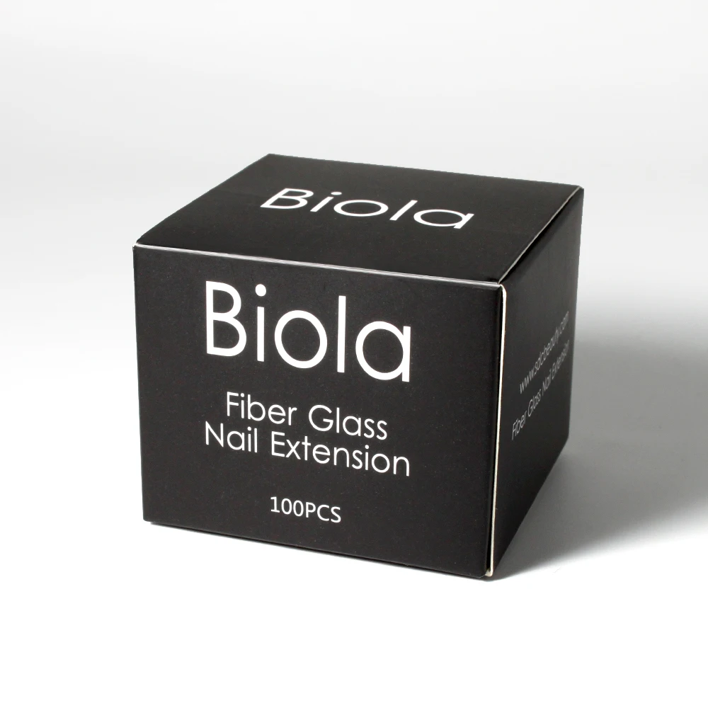 Soak off glass fiber nail extension for nail silk extension