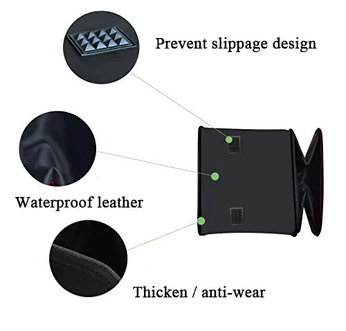 Big Ant Car Trunk Organizer Durable Collapsible Cargo Storage Trunk Organizer with Straps to Prevent Sliding-Best for SUV, Truck