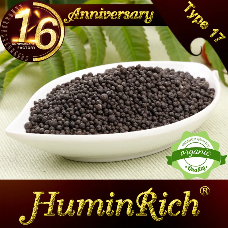 HuminRich Slow Release Granular Type Humic Acid Shiny Ball Amino Acid Npk Fertilizer