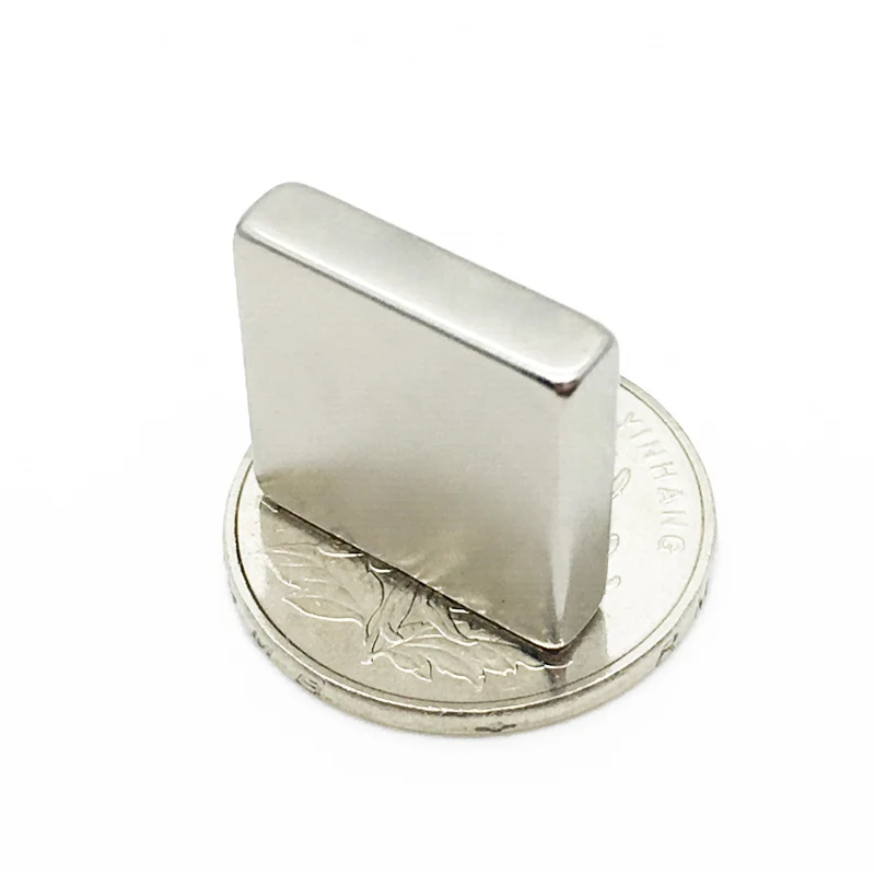 Сильные силы неодимовыми N35 10x10x3 никель пальто магнит