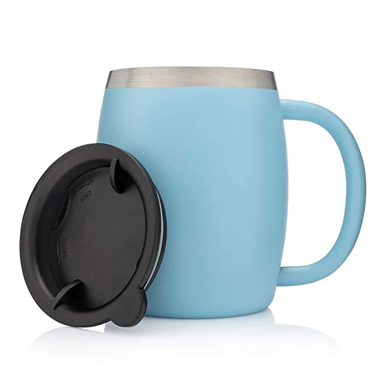 2021 hot selling 14oz  double wall stainless steel coffee mug travel , beer mug wholesale with lid for keeping coffee, beer