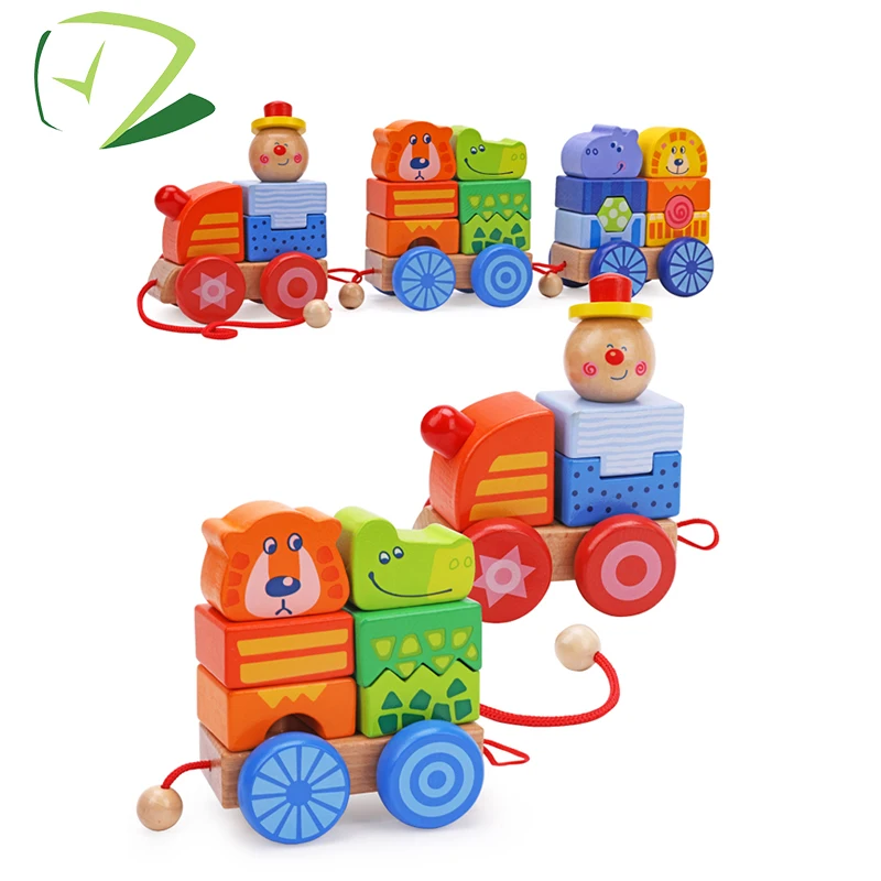 Educational toys non-toxic paint wooden toy small cars for babies