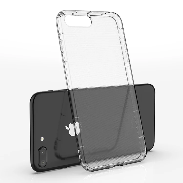 Воздушная подушка амортизация прозрачный белый чехол для телефона для Iphone 7 плюс 8 плюс Чехол