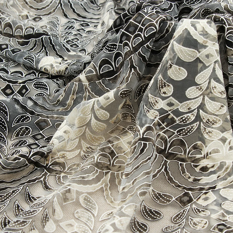 
Chinese factory direct selling high quality vintage burnt fabric for clothing 