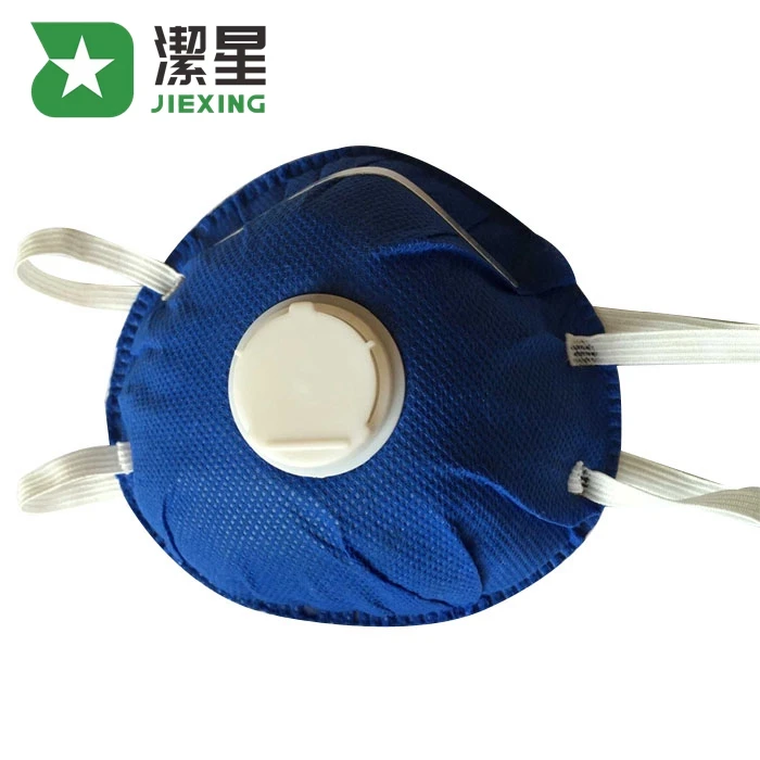 Дешевые одноразовые Нетканая N95 респираторная маска с клапаном