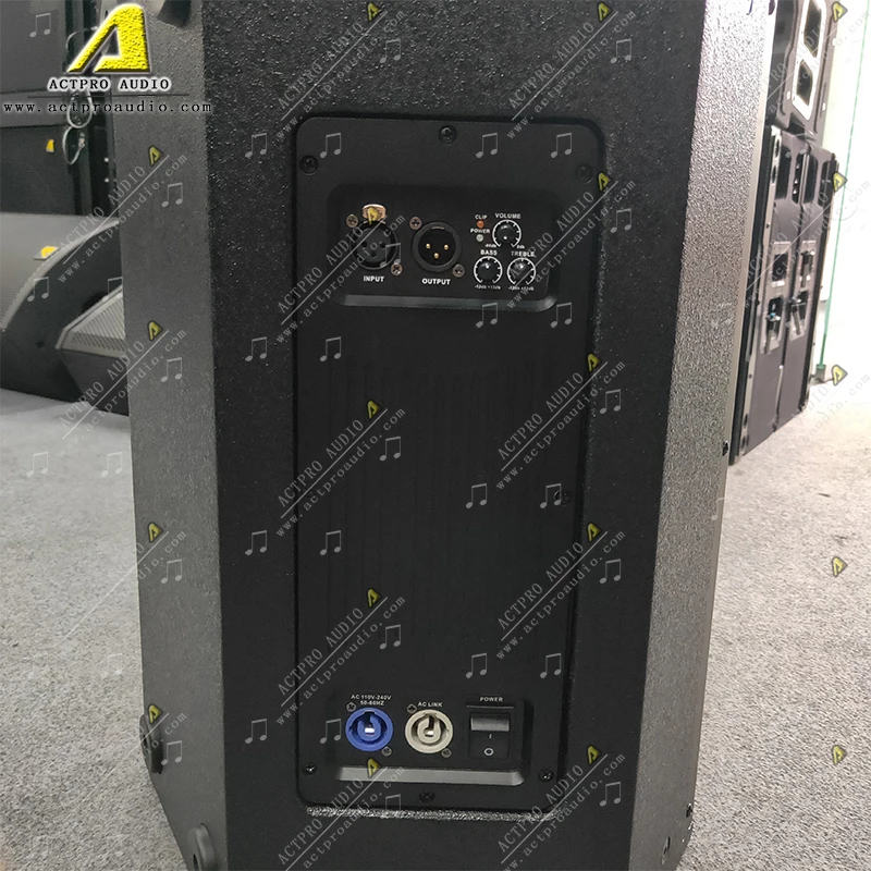 SRX712M monitor SRX712M full range speaker active single 12 inch outdoor loudspeaker actpro audio high quality audio speakers