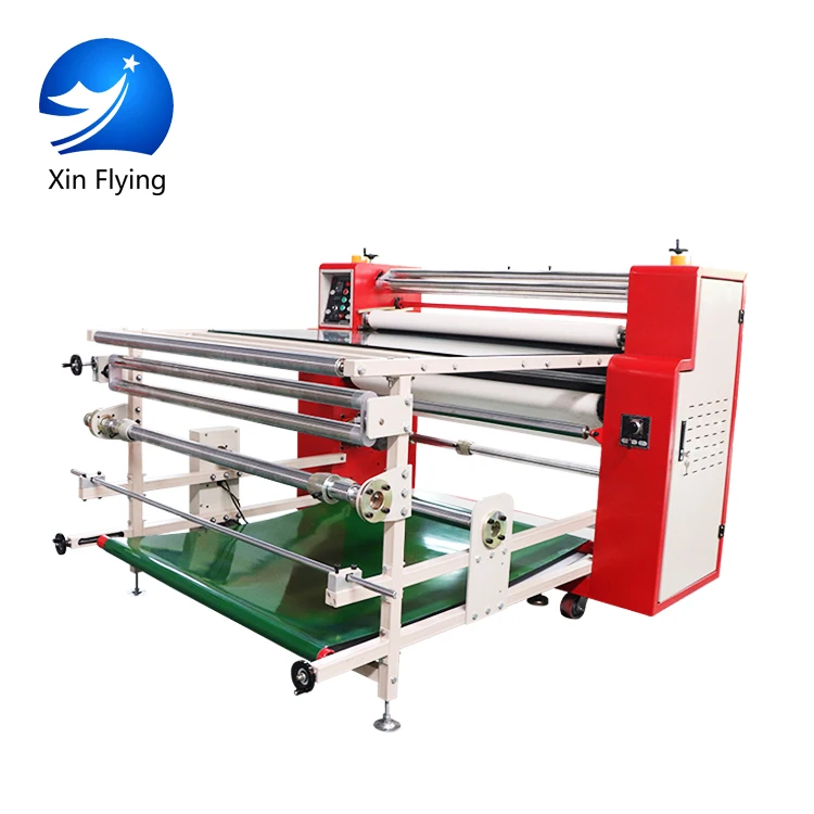 
200mm 1.2/1.7m Roll to roll Heat Press Machine transfer Printing Fabric Machine 