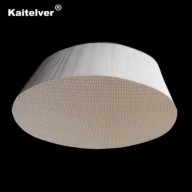 150*150*300mm Honeycomb monolith ceramic catalyst substrate used in industrial exhaust gas purifier system