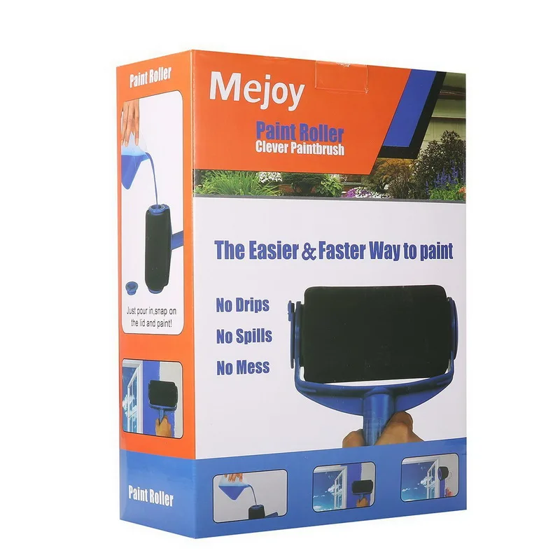 
Paint Runner Pro Roller Brush Handle Tool Flocked Edger Sets 