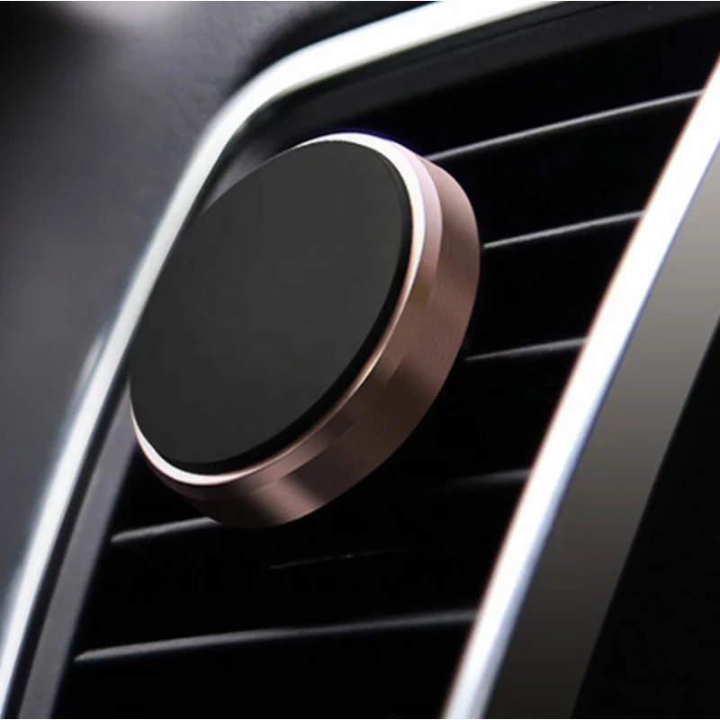 
2019 Logo Customised Manufacturer Metal Material Strong Magnet Car Air Vent Holder 