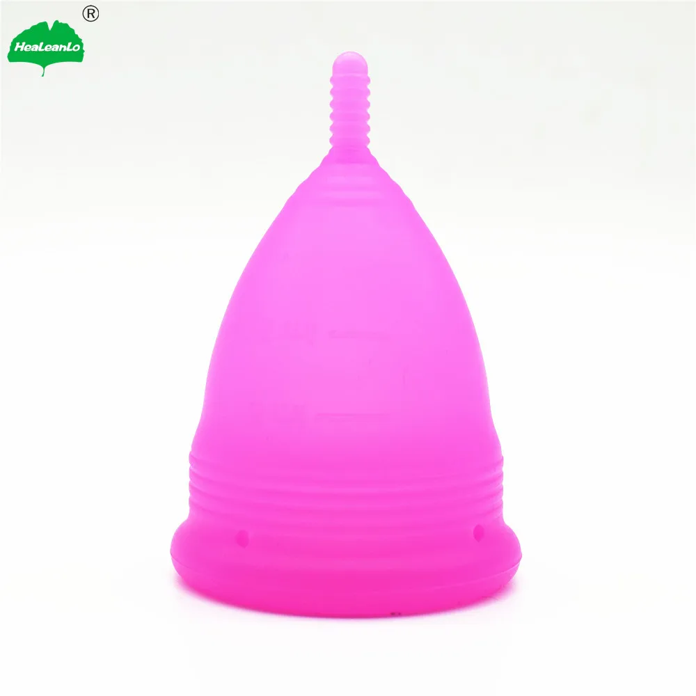 Reusable Medical Silicone Menstrual Cup Health Care Soft Silicone Lady Cup-A Perfect Feminine Alternative to Sanitary Napkins