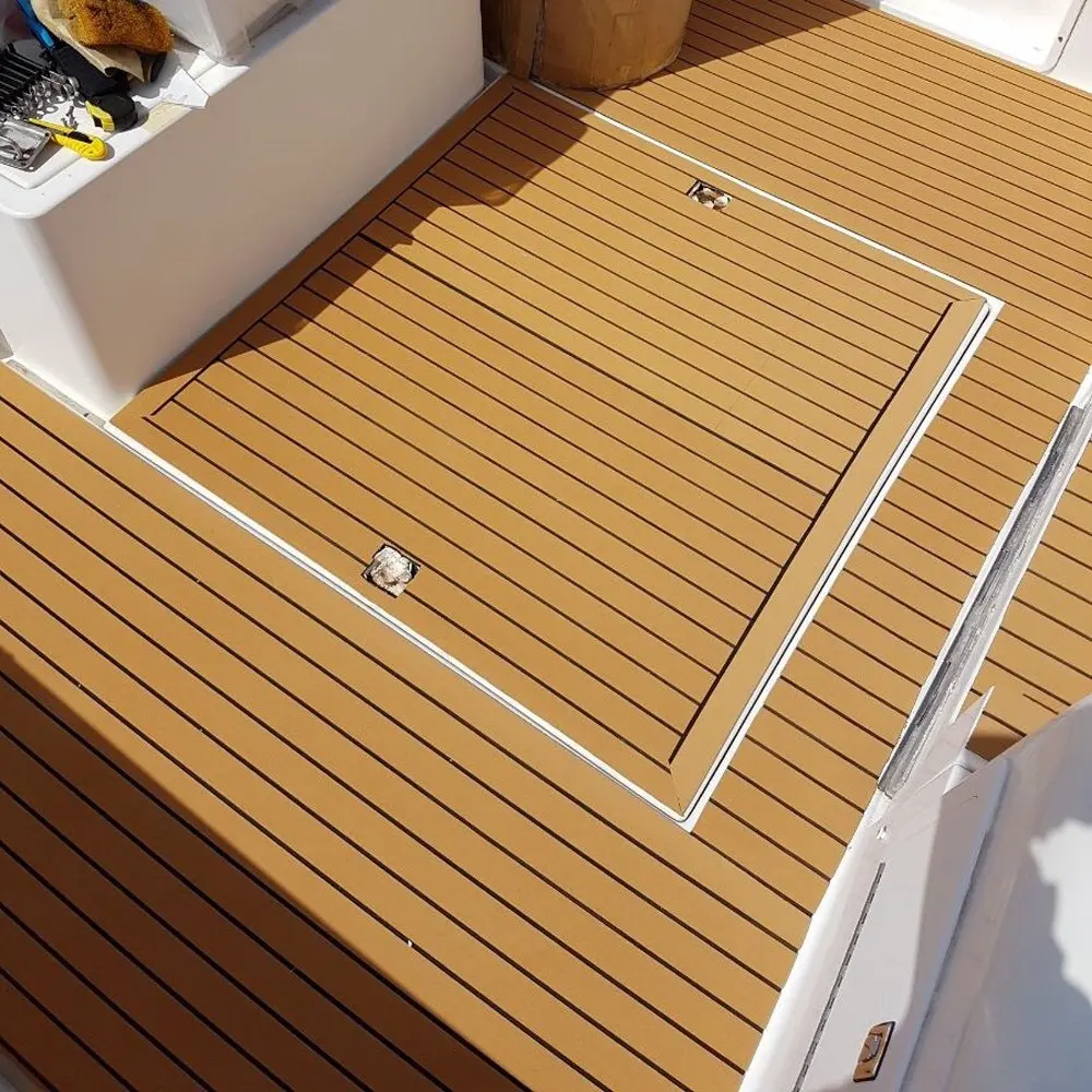 Wholesale EVA Foam Faux Teak Decking Floor Mat