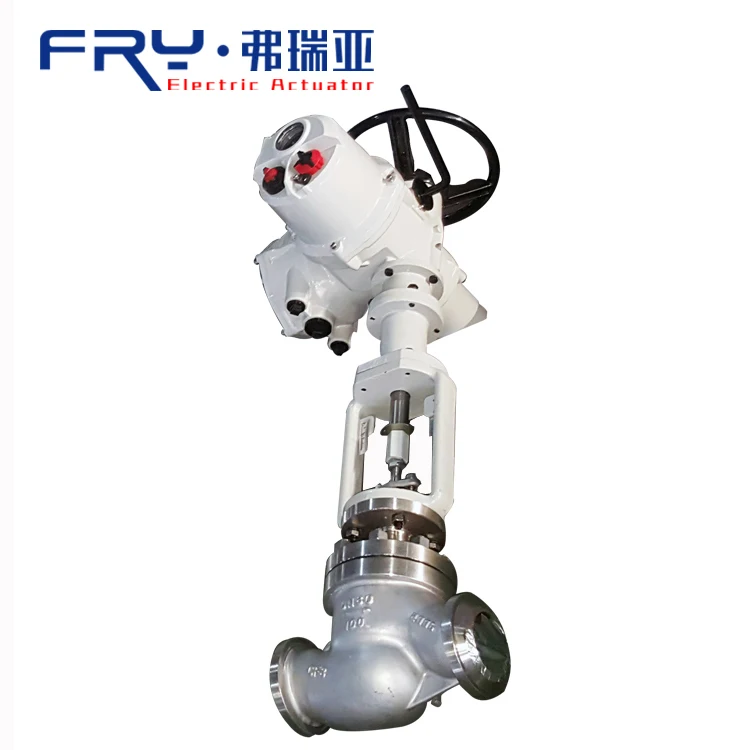 4-20ma Flow Control Motor Operated Valve Electric IP68 OEM Control Valve