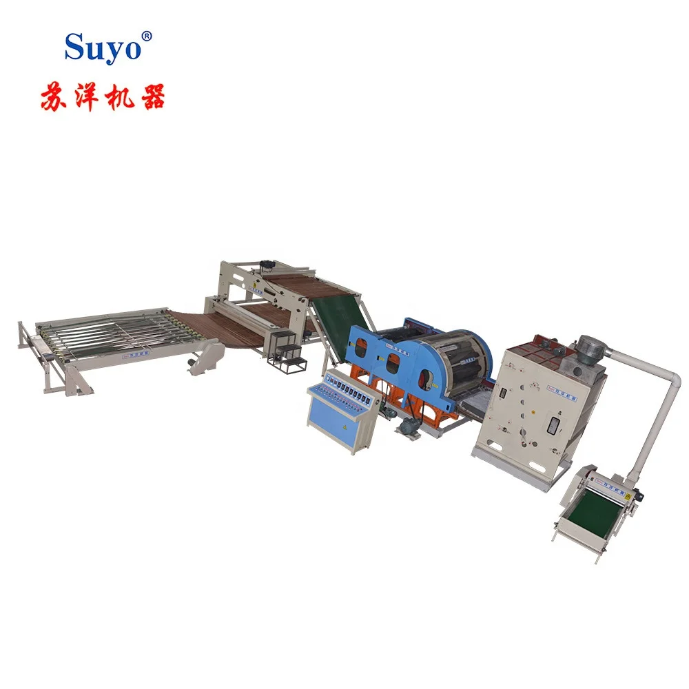 TCBG-ZT Automatic Nonwoven Mattress Polyester Wadding Production Line