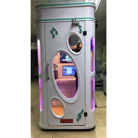 Multi entertainment function Indoor Entertainment Mini Karaoke Booth For Self-help Mini KTV