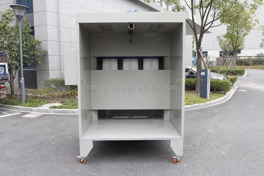 Car rim powder coating painting cabin alloy wheel spray booth