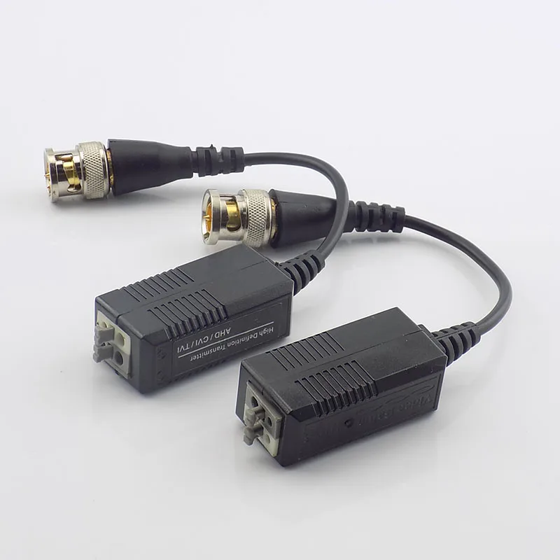 AHD/CVI/TVI Twisted Video BNC Balun passive 5MPX camera