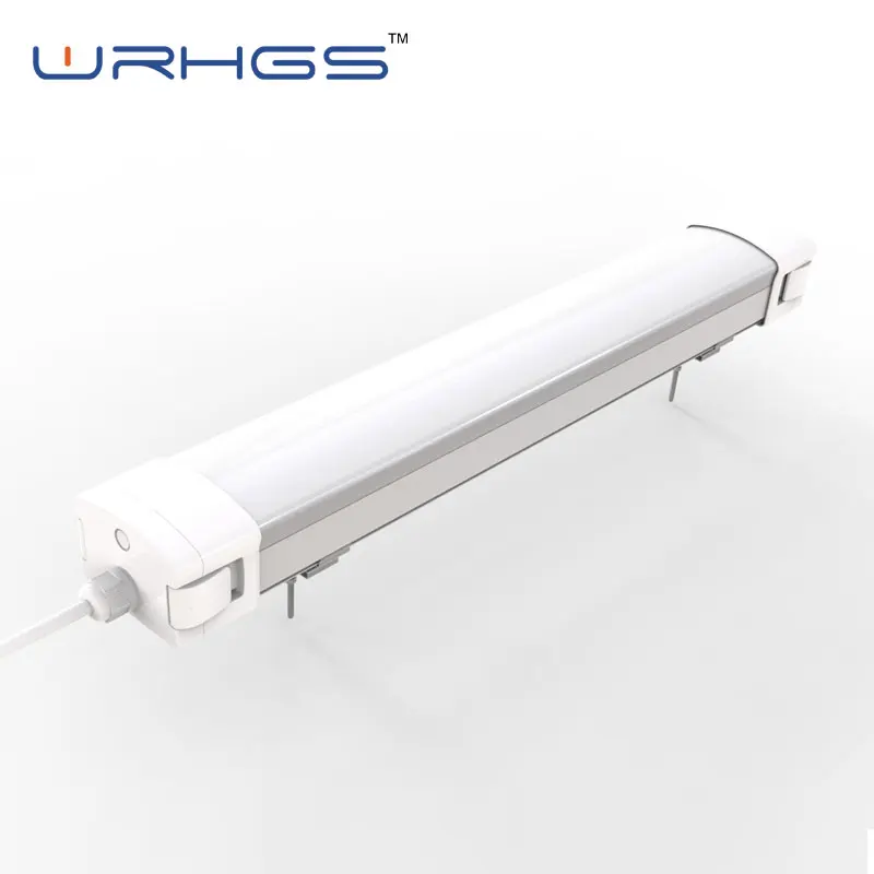 
AC 100v - 240v industrial led batten light waterproof aluminium metal vandal tri proof linear luminaires 