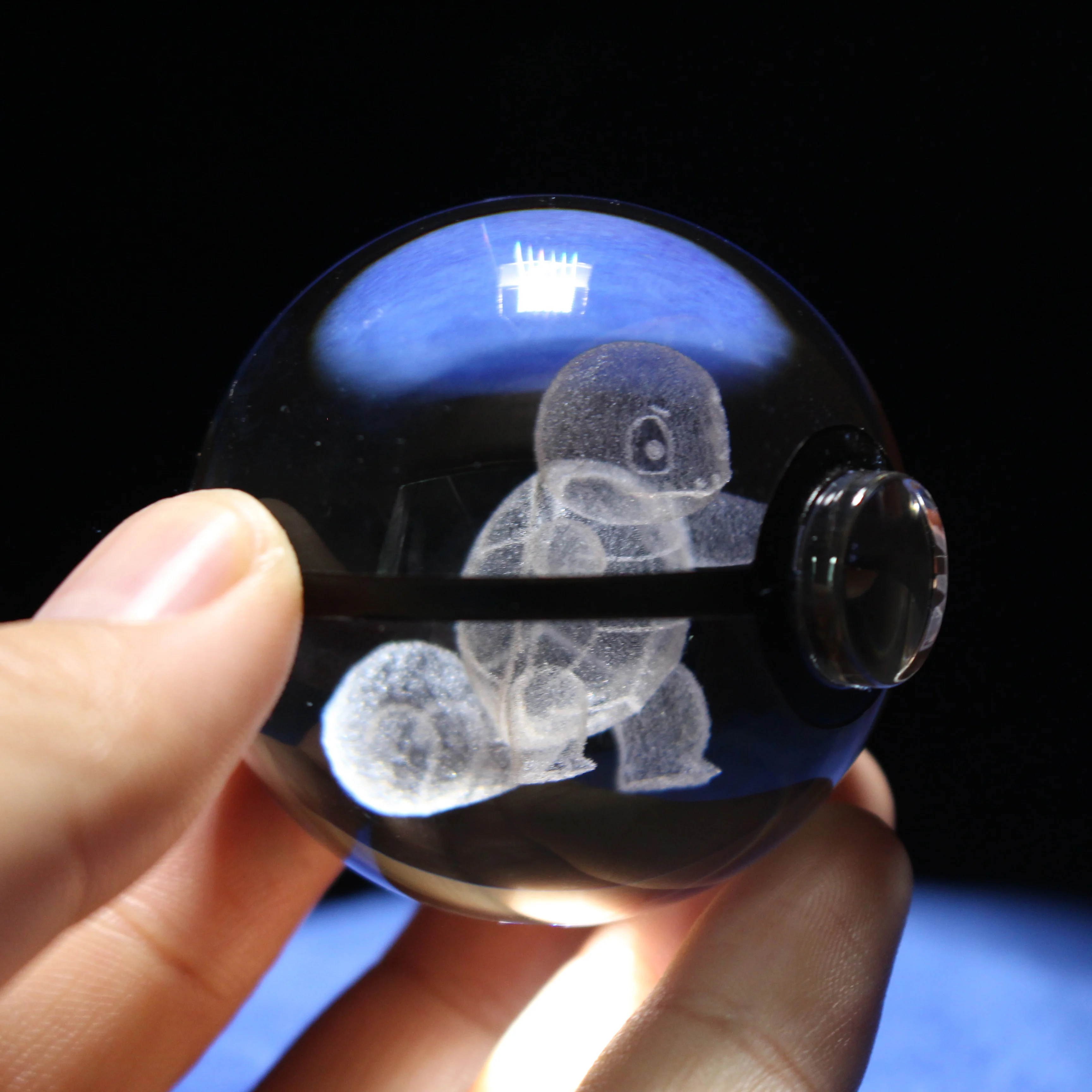 Dropship 2 inch Crystal Glass ball Pokemon Go Game Fans gifts