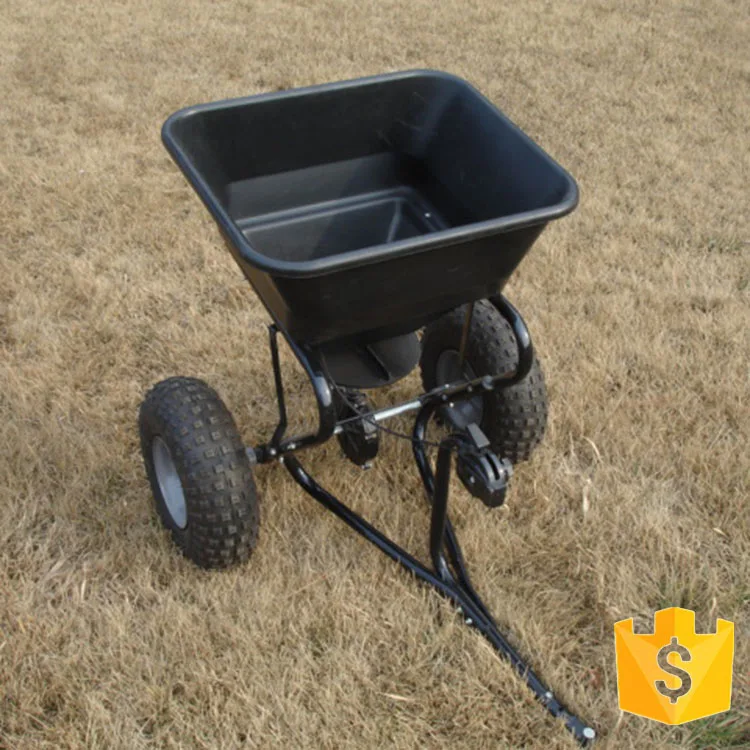 Горячие продажи лужайке в саду семена соль навозоразбрасыватель трансляции удобрений распространяя машины